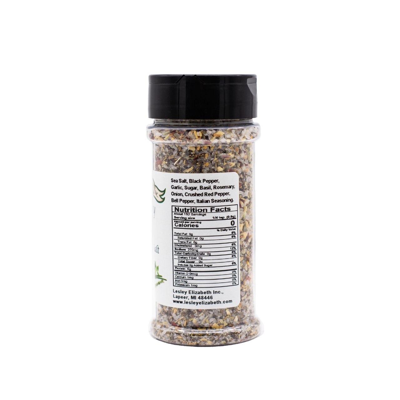 Rosemary & Basil Seasoned Sea Salt