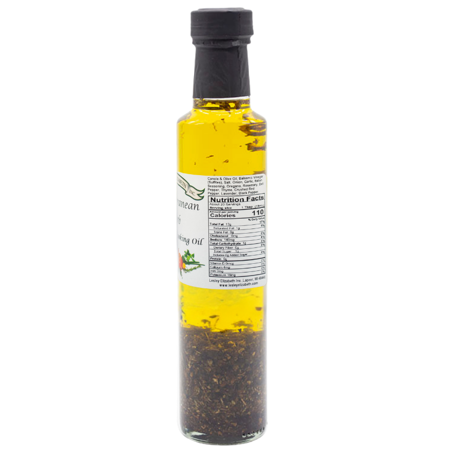 Mediterranean Herb Seasoned Cooking Oil, Dorica (250ml)