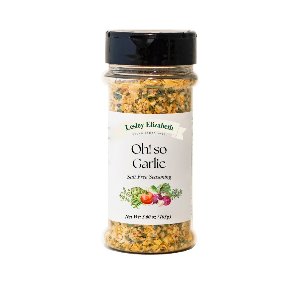 Oh! So Garlic! – Bold Garlic Seasoning for Every Meal – Lesley