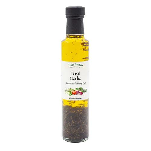 Basil & Garlic Seasoned Cooking Oil, Dorica (250ml)