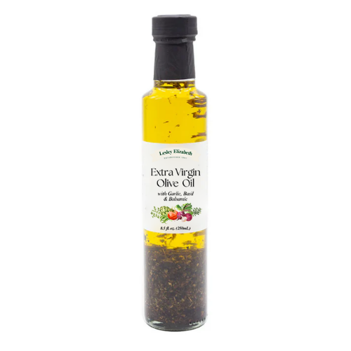 Extra Virgin Olive Oil with Garlic, Basil & Balsamic