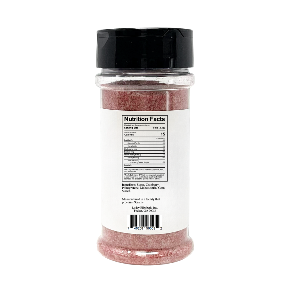 Cranberry Pomegranate Sugar